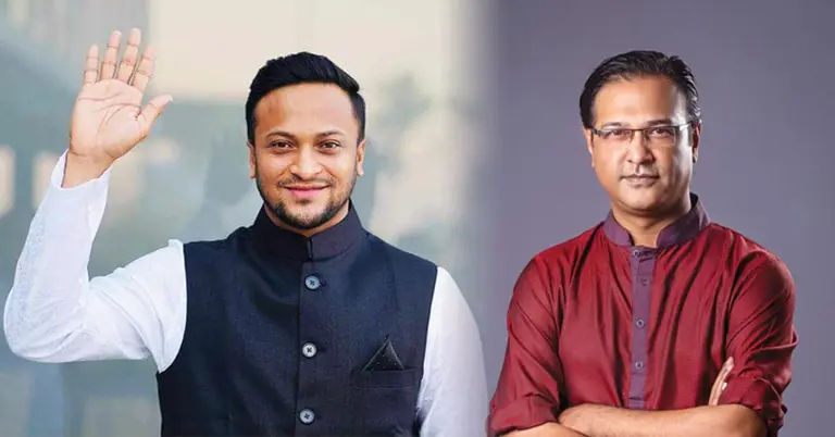 সাকিব আল হাসান ও আসিফ আকবর